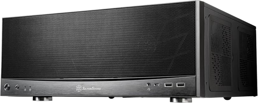 SilverStone Technology Grandia 11 Compact ATX Home Theater PC (HTPC) case with 240mm Radiator Support, SST-GD11B