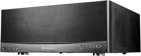 SilverStone Technology Grandia 11 Compact ATX Home Theater PC (HTPC) case with 240mm Radiator Support, SST-GD11B