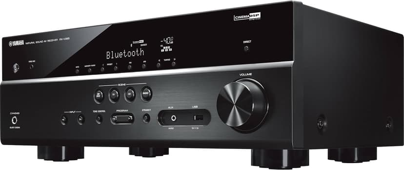Yamaha Audio YHT-4950U 4K Ultra HD 5.1-Channel Home Theater System with 8" 50W RMS Powered Subwoofer Speakers, AV Receiver, True Surround Sound with Bluetooth Music Streaming (Black)