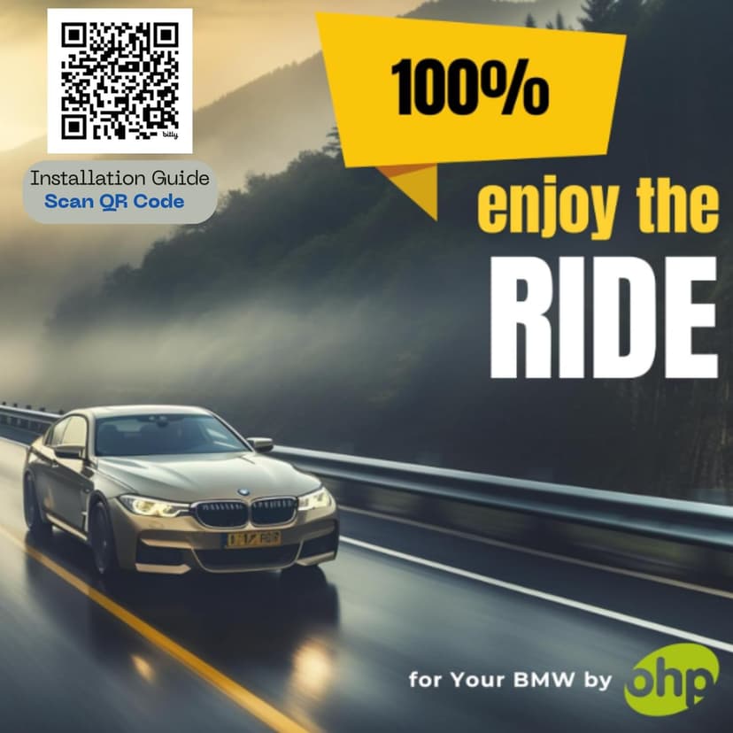 OHP ENET Bimmercode OBD2 Cable for BMW F- Series Coding | E SYS ISTA+ ICOM Bootmod3 Bimmerlink OBD | Heavy Duty Cable