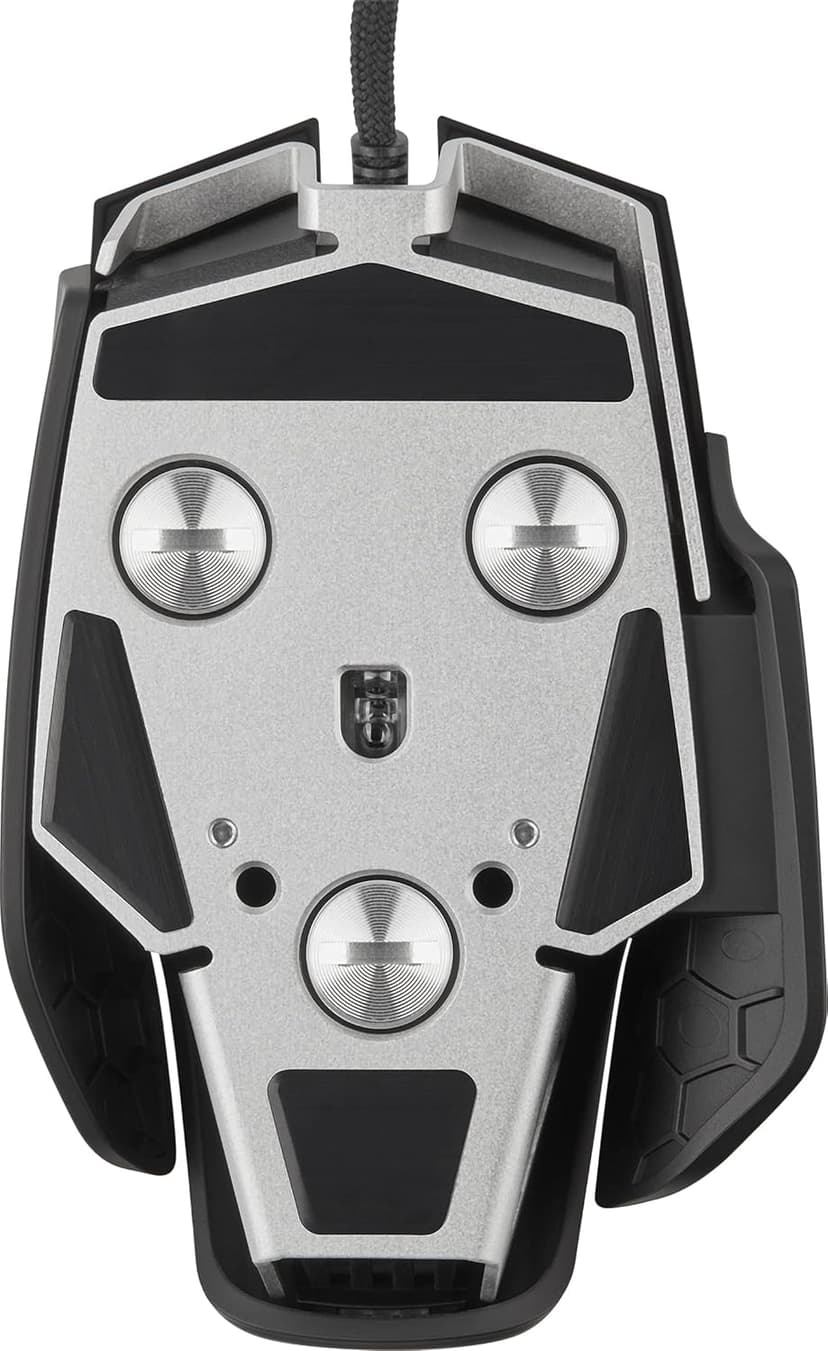 Corsair M65 RGB Ultra Tunable FPS Gaming Mouse Marksman 26,000 DPI Optical Sensor, Optical Switches, AXON Hyper-Processing Technology, Sensor Fusion Control, Tunable Weight System - Black
