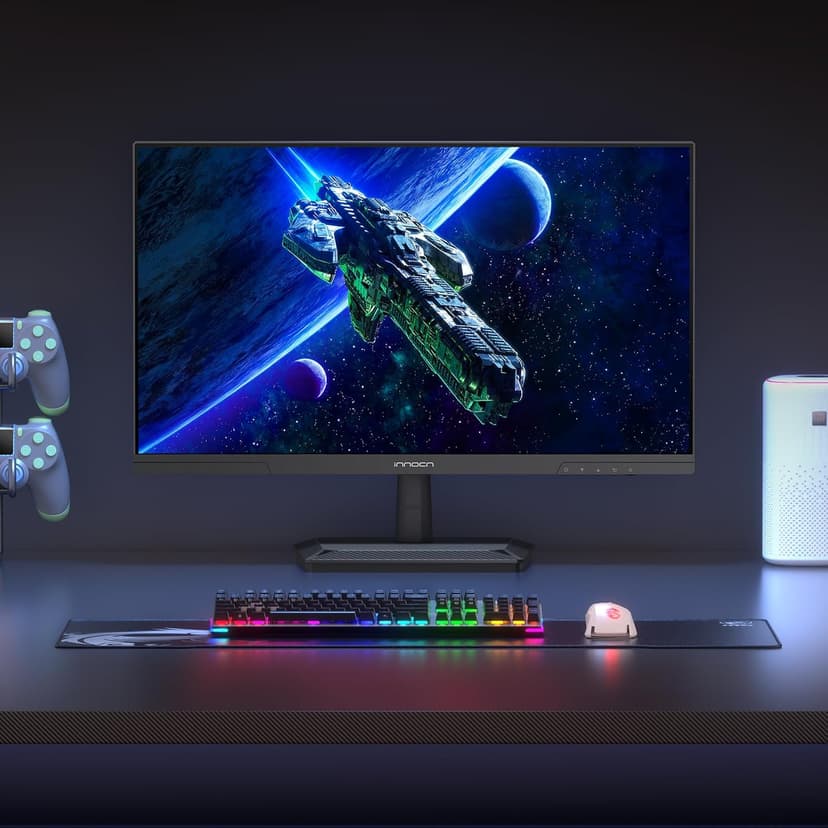 INNOCN 24.5" Gaming Monitor 1440p 240Hz QHD 2K PC Desktop Gaming Fast IPS HDMI 2.1 Display, DisplayPort, 1ms, Built-in Speaker, 25G2S