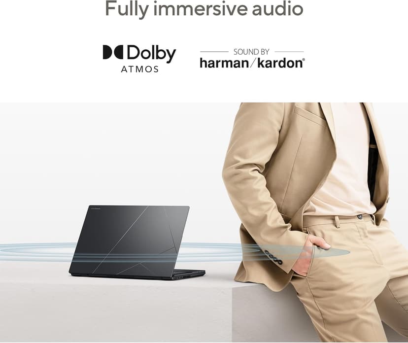ASUS Zenbook DUO Laptop, Dual 14” OLED 3K 120Hz Touch Display, Evo, Intel Core Ultra 9 285H, Intel Arc Graphics, 32GB RAM, 1TB SSD, Windows 11, UX8406CA-PS99T