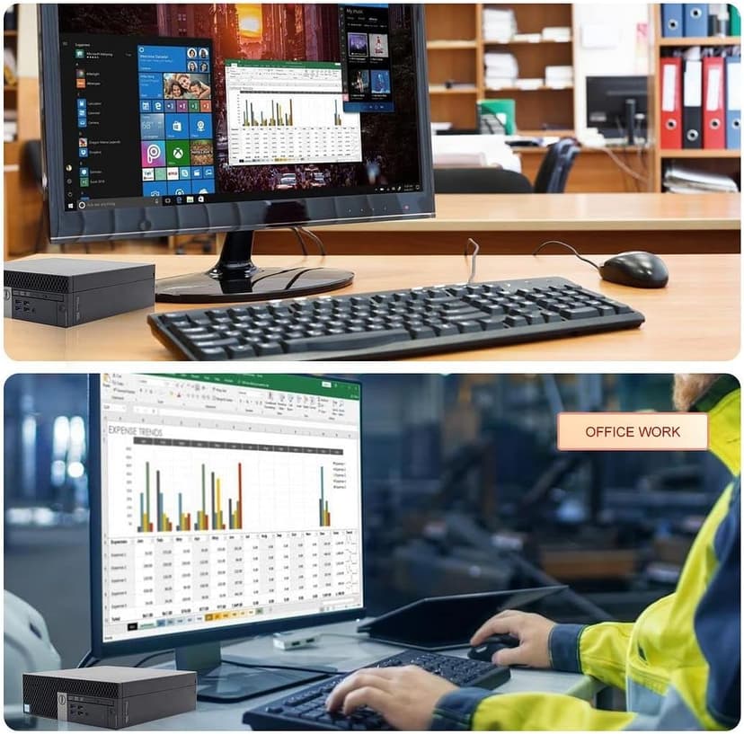 Dell Desktop Computer Windows 11 Pro OptiPlex 7040 i7 Refurbished Small Form Factor PC, i7-6700 3.40GHz,32GB Ram DDR4 New 1TB M.2 NVMe SSD,AX210 Built-in WiFi 6E, HDMI 3 Monitor Support (Renewed)
