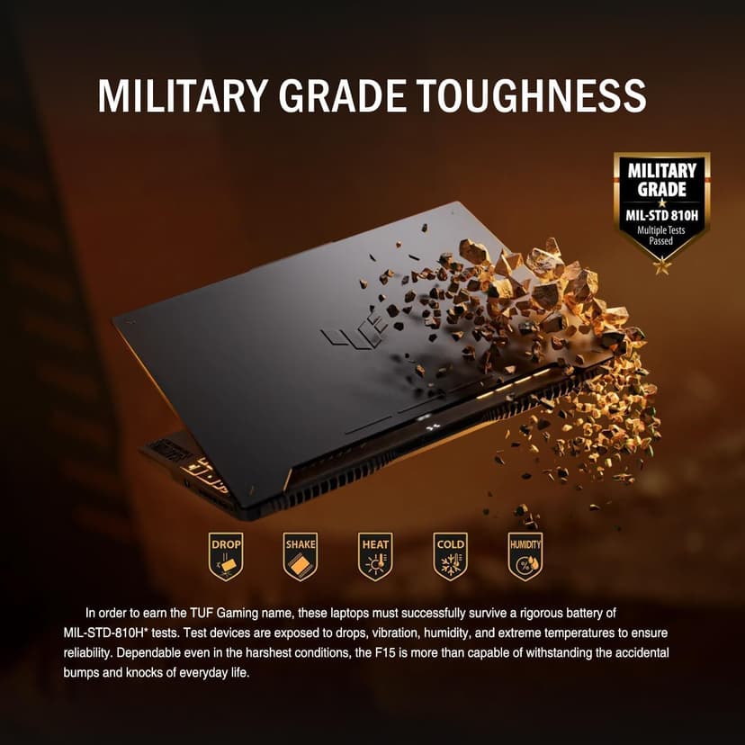 ASUS 2024 TUF 15.6 i7 RTX 4070 Premium Gaming Laptop, 13th Generation Intel 10-Core i7-13620H, 64GB DDR5 RAM, 2TB PCIe 4.0 SSD, RGB Backlit Keyboard, Thunderblot 4, Win11 PRO, W/Portable SSD