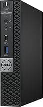 Dell OptiPlex 7050 Micro Form Factor Desktop Computer, Intel Core i7-7700T, 16GB DDR4-2400 (2x8GB), 512GB Solid State Drive, Windows 10 Pro (Renewed)