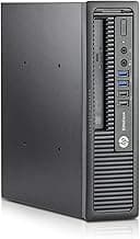 HP EliteDesk 800 G1 USFF Desktop PC - Intel Core i5-4570S 2.9GHz 8GB 500GB HDD DVDRW Windows 10 Professional (Renewed)
