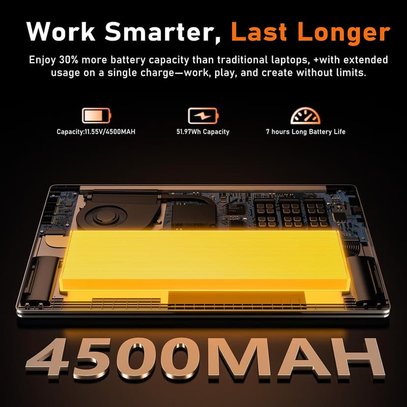 2025 Gaming Laptop 16 Inch Laptop Computer with AMD Ryzen 7 5825U Processor, 16GB DDR4, 1T SSD, FHD Display 1920*1080P, Windows 11 PRO, WiFi 6, Backlit Keyboard HDMI, for Student, Office, Business