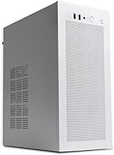 Zalman CUBIX Compact Mini Tower mATX ITX PC Case, Micro-ATX/Mini-ITX/DTX, SFF Small Form Factor SFX HTPC Computer Chassis, USB 3.0, White