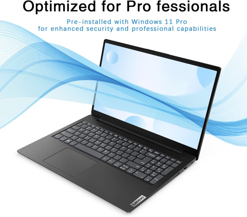 Lenovo V15 Business Laptop | Intel 4-core Processor | 15.6" FHD (1920 x 1080) | 32GB RAM | 1TB SSD | Ethernet RJ-45 | Military Durability | Windows 11 Pro | w/WOWPC 500GB External Storage