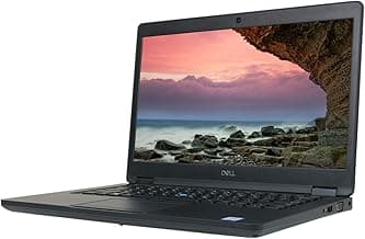 Dell Latitude 5490 14” FHD, Intel Core i5-8350U 1.7GHz, 16GB RAM, 512GB Solid State Drive, Windows 11 Pro 64Bit, CAM, Black (Renewed)