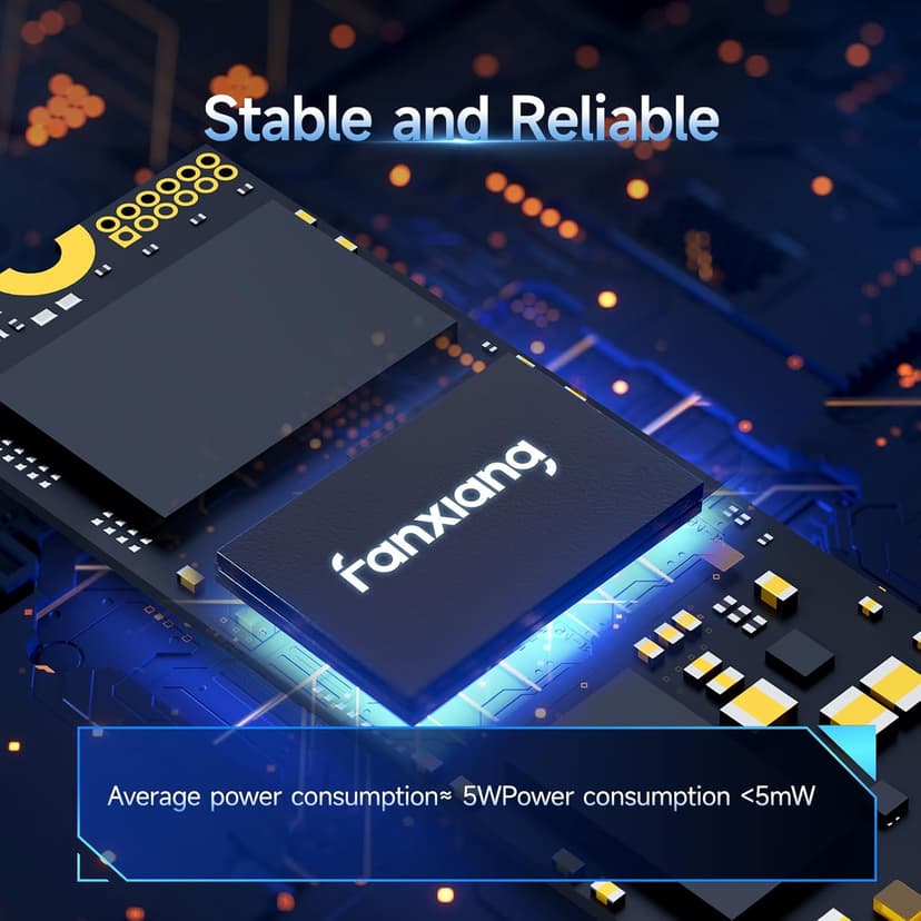2TB NVMe SSD PCIe Gen4 M.2 SSD for PS5, Up to 5000 MB/s, Internal Gaming 3D NAND SLC Cache Solid State Drive Upgrade Storage for PC/Laptops S690Q