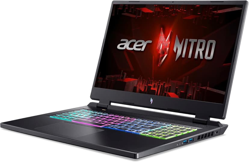 Acer Nitro 17 Gaming Laptop AMD Ryzen 7 7840HS Octa-Core CPU 17.3" FHD 165Hz IPS Display NVIDIA GeForce RTX 4050 16GB DDR5 1TB SSD Wi-Fi 6E RGB Backlit KB AN17-41-R6L9
