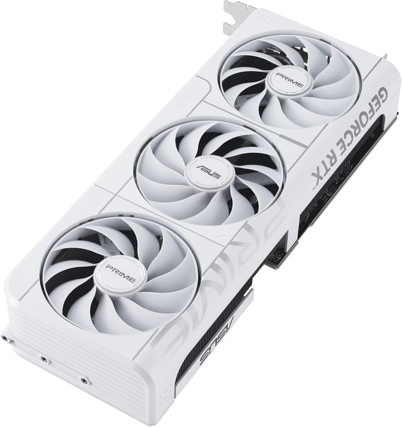 ASUS The SFF-Ready Prime GeForce RTX™ 5070 12GB GDDR7 White OC Edition Graphics Card (PCIe® 5.0, 12GB GDDR7, HDMI®/DP 2.1, 2.5-Slot, Axial-tech Fans, Dual BIOS)
