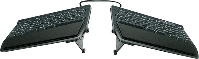 KINESIS Freestyle2 USB-A Ergonomic Keyboard w/ VIP3 Lifters for PC (9" Separation) (KB820PB-US)
