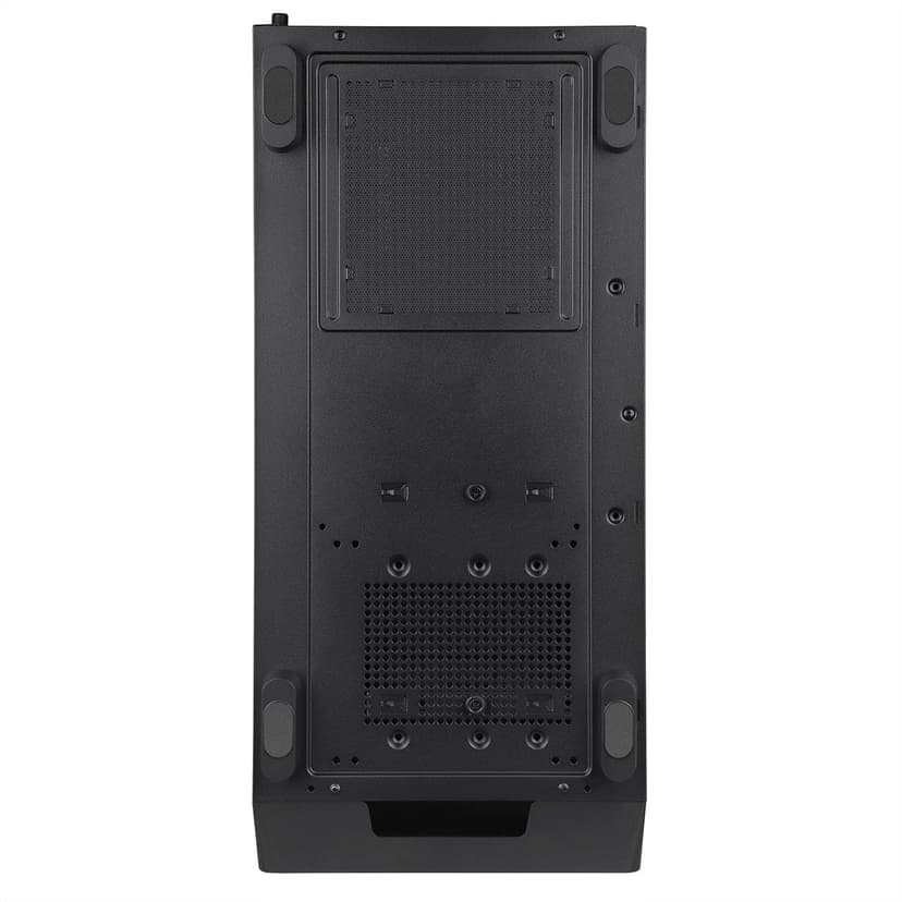 D1 Tempered Glass PC Case Meshify - Walnut Wood Front - Mesh and Glass Side Panel - Can Build in Up to 12 ARGB PWM Fans - High Airflow Mid Tower PC Gaming Case for ATX/mATX/ITX Motherboards Black