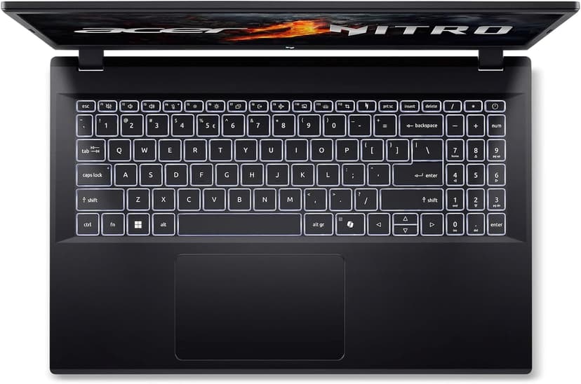 acer Nitro V Gaming Laptop | AMD Ryzen 5 7535HS Hexa-Core Processor | NVIDIA GeForce RTX 4050 Laptop GPU | 15.6" FHD IPS 144Hz Display | 8GB DDR5 | 512GB SSD | WiFi 6 | Backlit KB | ANV15-41-R5N6