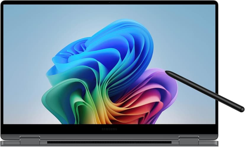 SAMSUNG 15.6" Galaxy Book5 360 Copilot+ PC, AI Business Laptop, Windows 11 Pro, Intel Core Ultra 5 Processor 226V, FHD AMOLED Touchscreen, 16GB/512GB, 2025 Model, NP754QHA-KA1US, Gray