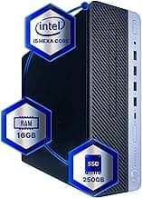 HP ProDesk 600G4 Desktop Computer | Hexa Core Intel i5 (3.2) | 16GB DDR4 RAM | 250GB SSD Solid State | Windows 11 Professional | Home or Office PC (Renewed)
