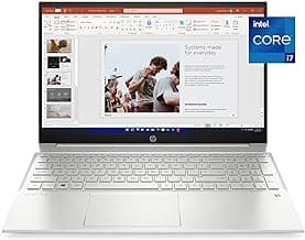 HP Pavilion 15-eg2025nr 15.6" FHD Laptop Intel Core Intel Core i7-1255U 1.7GHz 16GB RAM 512GB SSD Wi-Fi Bluetooth Webcam Windows 11 Professional(Renewed)