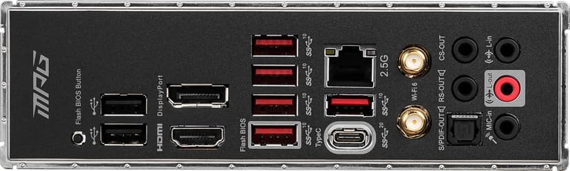 MSI MPG Z690 Edge WiFi DDR4 Gaming Motherboard (ATX, 12th Gen Intel Core, LGA 1700 Socket, DDR4, PCIe 4, CFX, M.2 Slots, Wi-Fi 6)