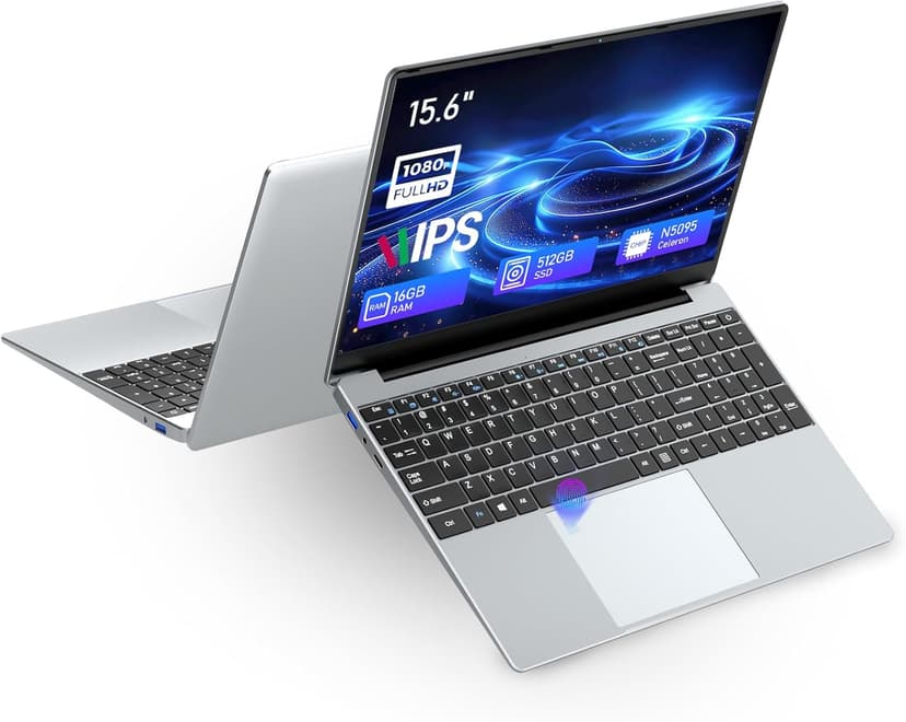 Gaming laptop,15.6 inch Laptop Computer, Laptops Celeron N5095 Processor, 24GB DDR4 512GB SSD, FHD 1920 * 1080 Display,180 Angle Opening,Backlit Keyboard,Mini-HDMI,Traditional Computers,win 11 pro