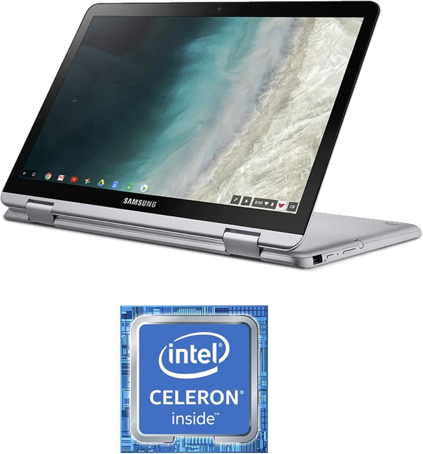 Samsung Chromebook Plus V2 2-in-1 Laptop- 4GB RAM, 64GB eMMC, 13MP Camera, Chrome OS, 12.2", 16:10 Aspect Ratio- XE520QAB-K03US Light Titan