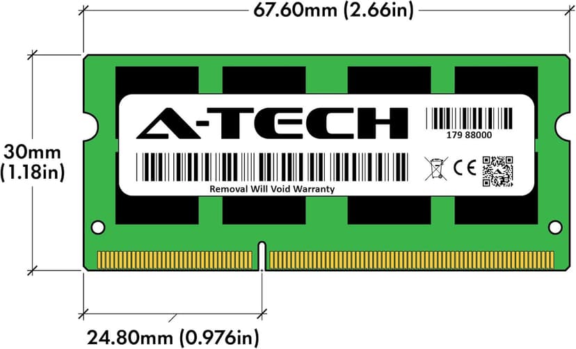 A-Tech 32GB Kit (4x8GB) RAM for Apple iMac (Late 2012, Late 2013, Late 2014, Mid 2015) | DDR3 1600MHz PC3-12800 SODIMM 204-Pin Memory Upgrade