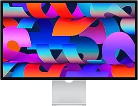 Apple Studio Display - Standard Glass - Tilt-Adjustable Stand ​​​​​​​ (Renewed), Silver