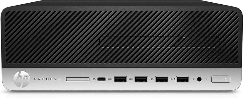 HP ProDesk 600 G4 SFF Desktop Computer, Intel Hexa Core i5-8500 3.0GHz, 16GB DDR4 RAM, 256GB PCIe SSD, Type-C, 2 Display Ports, Keyboard & Mouse, Black, Win 10 Pro (Renewed)
