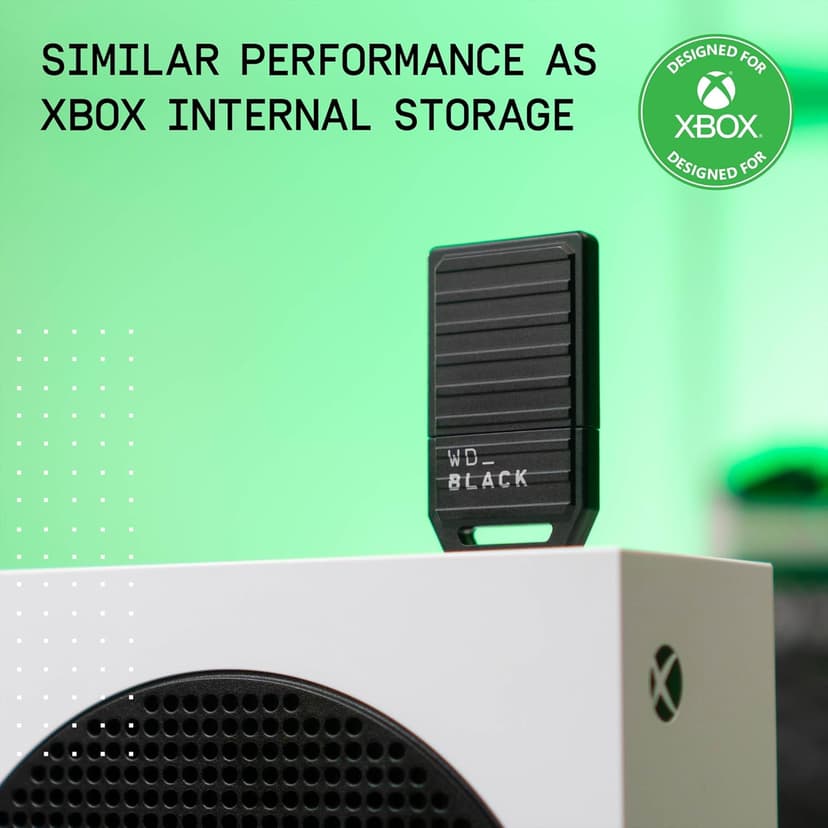 WD_Black 1TB C50 Storage Expansion Card, Officially Licensed for Xbox – Quick Resume, Plug & Play, NVMe SSD Expansion for Xbox Series X|S Gaming Consoles - WDBMPH0010BNC-WCSN