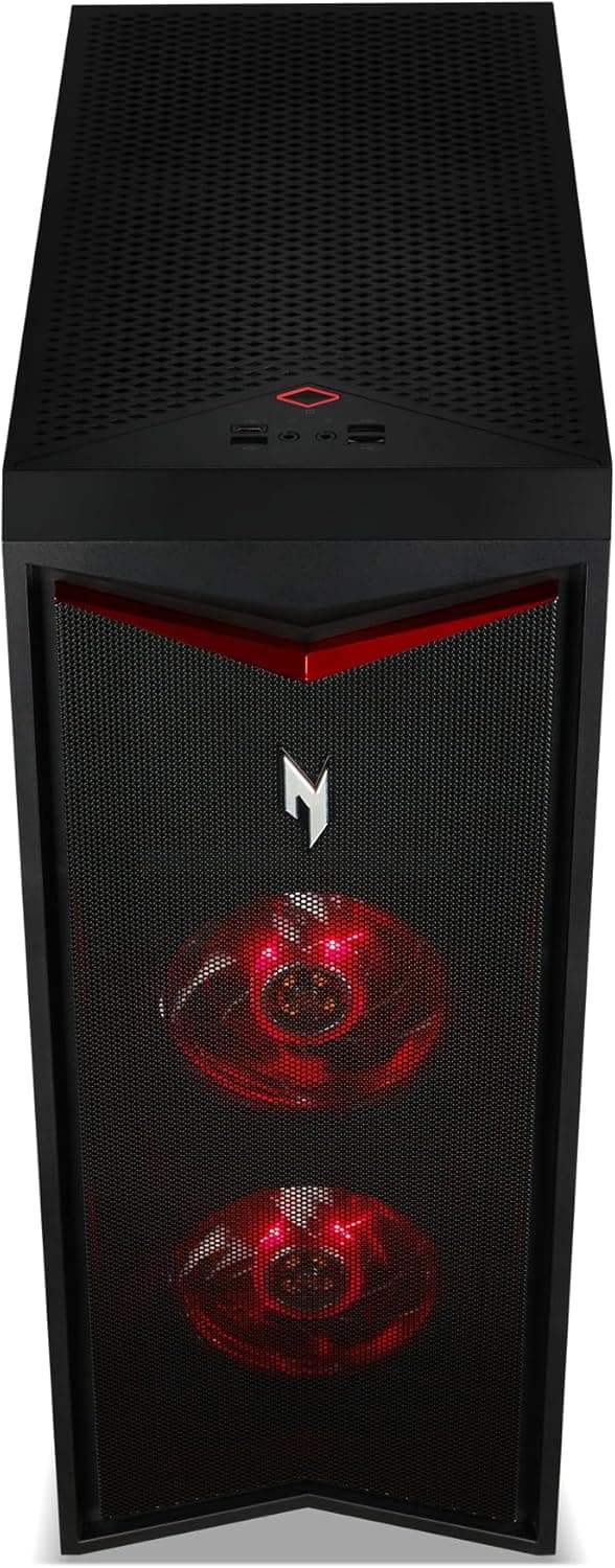 Acer Nitro 70 N70-130-UR13 Gaming Desktop | AMD Ryzen 9 7900 12-Core Processor | NVIDIA GeForce RTX 4070 | 32GB DDR5 4800MHz | 1TB PCIe Gen 4 SSD | Wi-Fi 6E | Windows 11 Home