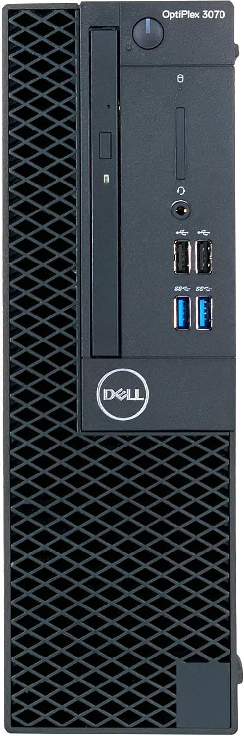 Dell OptiPlex 3070 SFF Small Form Factor Desktop - 9th Gen Intel Core i7-9700 8-Core CPU up to 4.70GHz, 32GB DDR4 Memory, 1TB SSD, Intel UHD Graphics 630, DVD Burner, Windows 11 Pro (Renewed)
