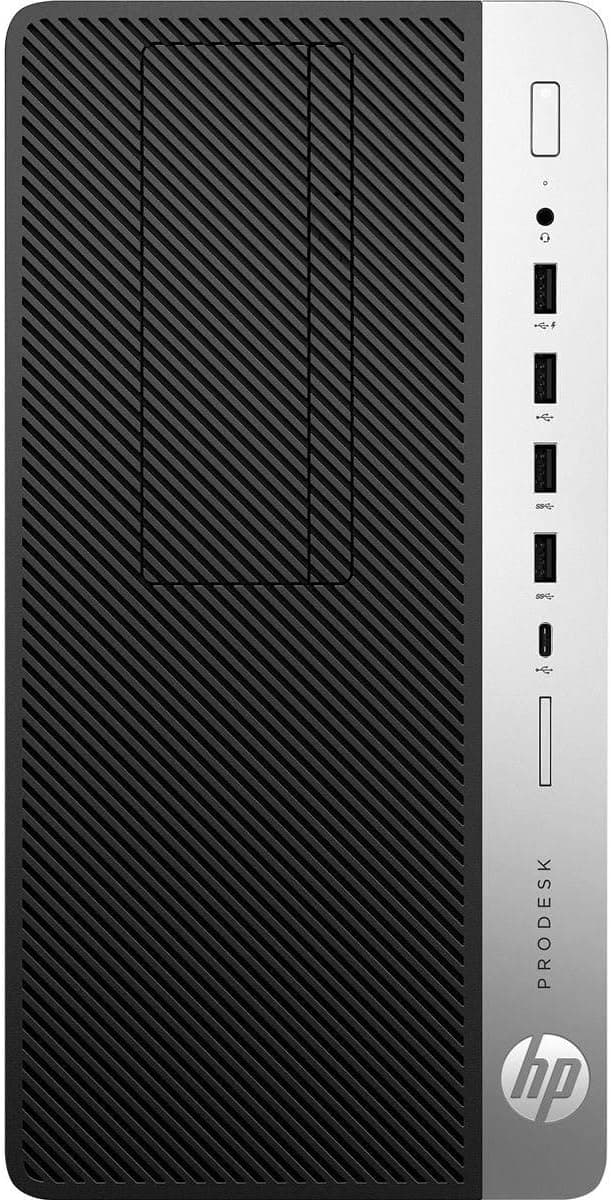 HP Business Desktop ProDesk 600 G3 Desktop Computer - Intel Core i5 (7th Gen) i5-7500 3.40 GHz - 8 GB DDR4 SDRAM - 1 TB HDD - Windows 10 Pro 64-bit - Micro Tower - Jet Black - DVD-Writer DVD177;