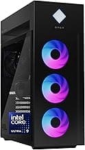 HP OMEN 45L Gaming Desktop, Intel Core Ultra 9 285K, 64 GB RAM, 2 TB SSD, NVIDIA GeForce RTX 5090, Windows 11 Pro, Microsoft Copilot, Tempered Glass, GT22-3090 (2025)