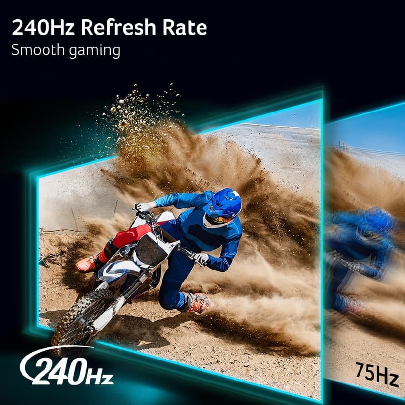 Acer 27" WQHD 240Hz 0.5ms AMD FreeSync Premium IPS Gaming Monitor (XV272U)