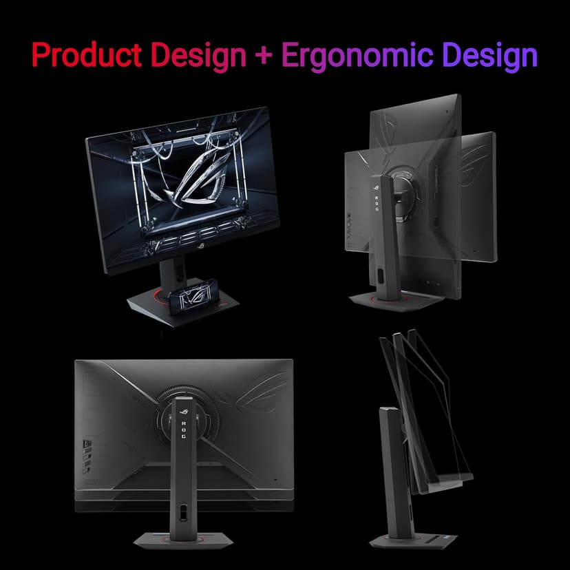 ASUS ROG Strix 27” 4K HDR400 USB-C Gaming Monitor(XG27UCS)–UHD (3840 x 2160), 160Hz, 1ms, Fast IPS,130% sRGB,Extreme Low Motion Blur Sync, G-Sync Compatible, DisplayWidget, Tripod socket, 3yr warranty