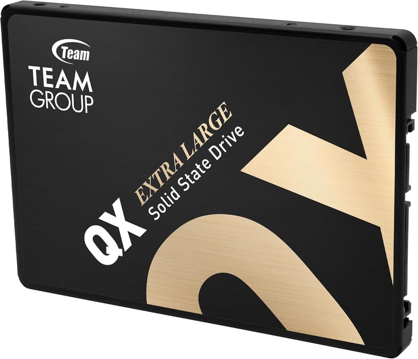 TEAMGROUP QX 4TB 3D NAND QLC 2.5 Inch SATA III Internal Solid State Drive SSD R/W Speed up to 560/500 MB/s 1000TBW Laptop & PC Desktop T253X7004T0C101