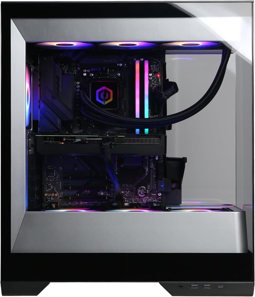 CyberPowerPC Gamer Supreme Gaming PC, AMD Ryzen 9 9900X 4.4GHz, GeForce RTX 5070 12GB, 32GB DDR5, 2TB PCIe 4.0 SSD, WiFi Ready & Windows 11 Home (SLCAI9700A3)
