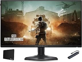 Alienware Gaming Monitor AW2523HF 24.5" IPS LED FHD (1920 x 1080) 360Hz Display, AMD FreeSync VESA Monitor (USB, HDMI), Dark Side of The Moon with Accessories
