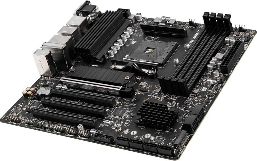MSI PRO B550M-VC WiFi ProSeries Motherboard (AMD Ryzen 5000 Series, AM4, DDR4, PCIe 4.0, SATA 6Gb/s, M.2, USB 3.2 Gen 2, HDMI/DP, Wi-Fi 6E, Bluetooth 5.2, mATX)