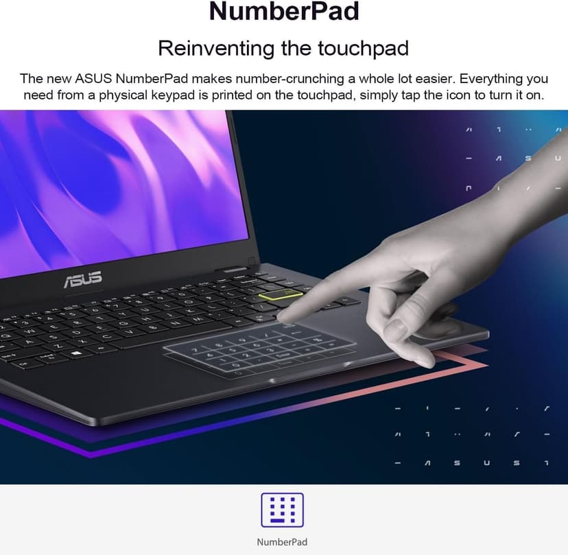 ASUS Vivobook Go 14” FHD Laptop, Intel Celeron N4500, 1-Year of Microsoft 365, Wi-Fi 5, USB Type-C, 10Hrs Battery Life, Windows 11 Home in S Mode, w/HDMI (4GB RAM | 128GB Storage)