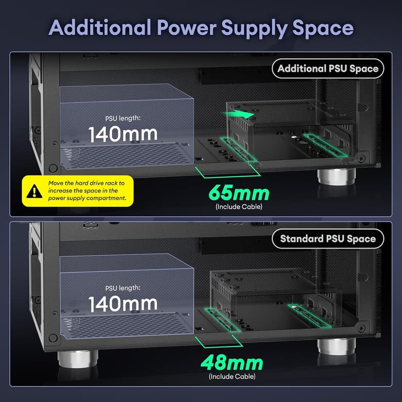 Aqua 3, Micro ATX Case, MATX PC Case with 3 X 120mm 3-Pin ARGB Fan Pre-Installed, Panoramic View Tempered Glass Front & Side Panel, with Type C Port, Black