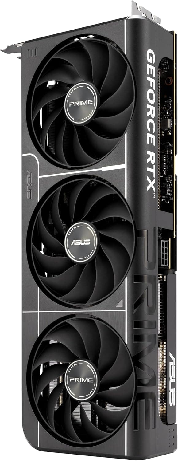 ASUS The SFF-Ready Prime GeForce RTX™ 5060 Ti 16GB GDDR7 OC Edition Graphics Card (PCIe® 5.0, 16GB GDDR7, HDMI®/DP 2.1, 2.5-Slot, Axial-tech Fans, Dual BIOS)