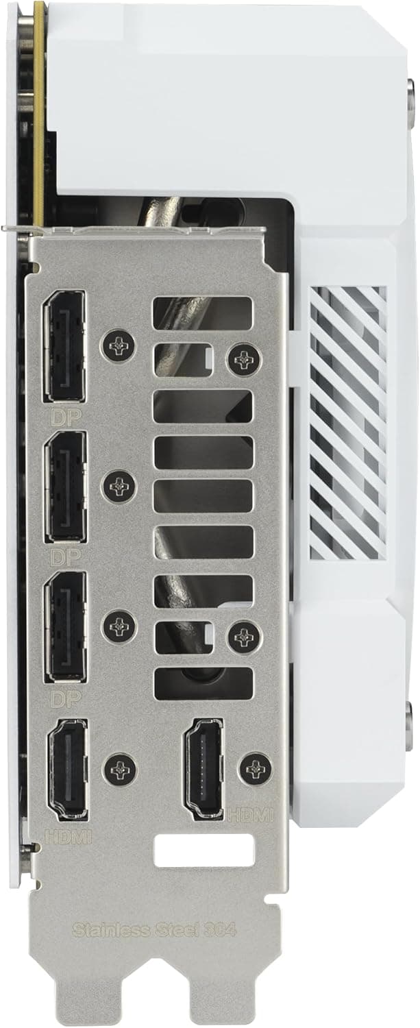 ASUS TUF Gaming GeForce RTX ™ 5070 Ti 16GB GDDR7 White OC Edition Gaming Graphics Card (PCIe® 5.0, HDMI®/DP 2.1, 3.125-slot, Military-Grade Components, Protective PCB Coating, axial-tech Fans)