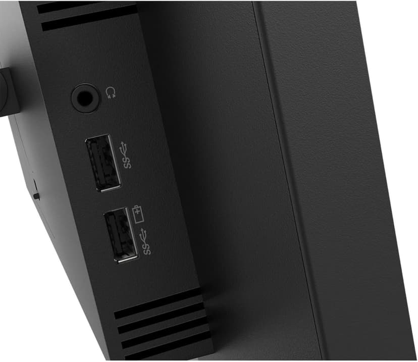 Lenovo ThinkVision T24i-20 24" Full HD WLED LCD Monitor - Raven Black in-Plane Switching (IPS) Technology - 1920 x 1080 - HDMI - VGA - DisplayPort - USB Hub HDMI