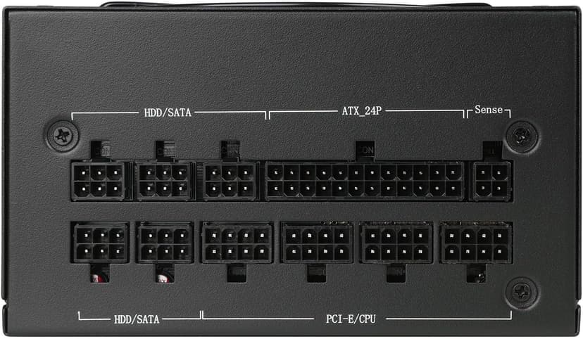 850W Power Supply Fully Modular 80 Plus Gold PSU 100-240V Active PFC Gaming PSU Computer Power Supplies for Desktop PC Server