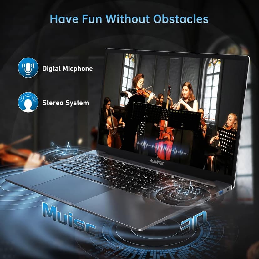 ACEMAGIC 2025 Gaming Laptop, 16.1inch Laptop Computer with AMD Ryzen 7 5700U Series(8C/16T, Up to 4.3GHz), 16GB RAM 512GB NVMe SSD Windows 11 Laptop, Radeon RX Vega 8 Graphics,WiFi 6, Backlit KB