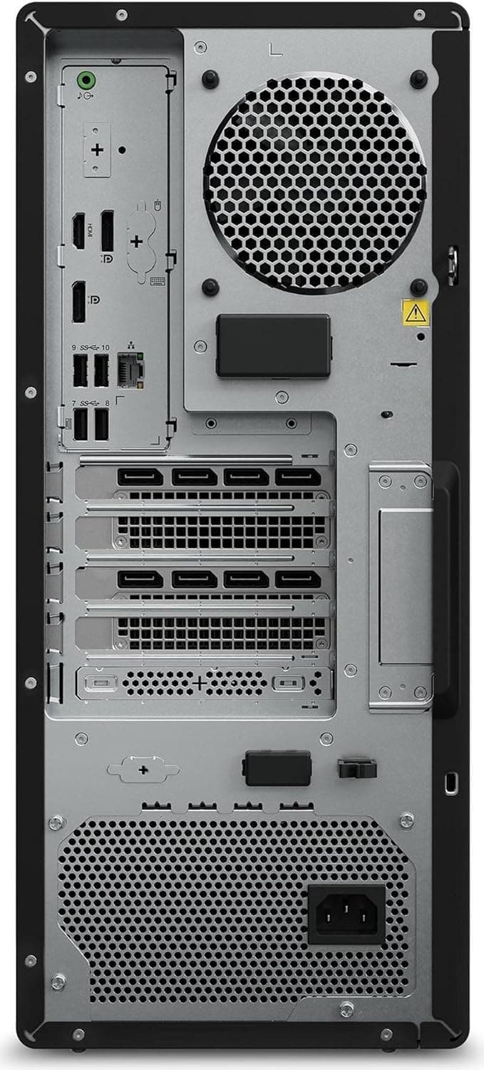 Lenovo ThinkStation P3 Tower Workstation with Intel Core i9-14900 vPro Processor, 64GB RAM, 1TB SSD, NVIDIA 2000 Ada 16GB Graphics, Wi-Fi 6E, Windows 11 Pro, and 3 Year On-site Warranty