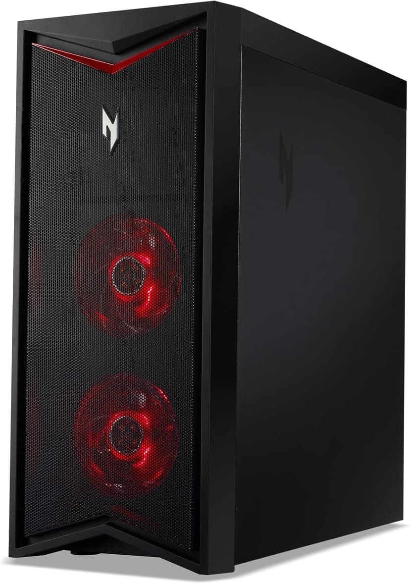 Acer Nitro 70 N70-130-UR13 Gaming Desktop | AMD Ryzen 9 7900 12-Core Processor | NVIDIA GeForce RTX 4070 | 32GB DDR5 4800MHz | 1TB PCIe Gen 4 SSD | Wi-Fi 6E | Windows 11 Home